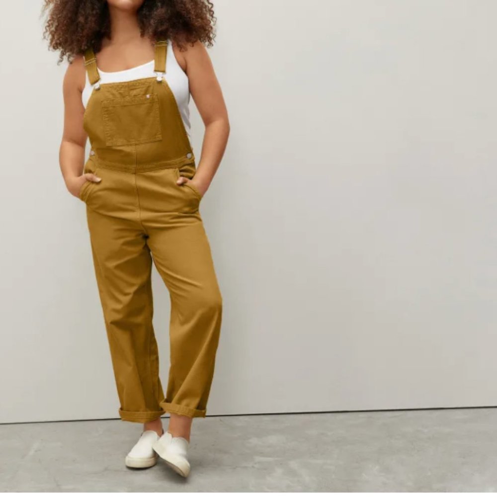 Everlane Mustard Jumpsuit
